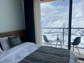 gudauri amazing mountain view